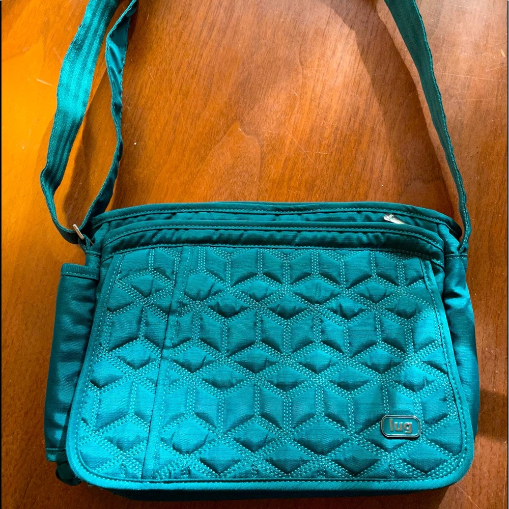 🦚 Lug Wings Bag - GORGEOUS Peacock Teal - Stay organized! 🦚